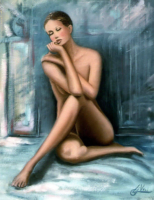 Nudo - Olio su tela cm 40x50