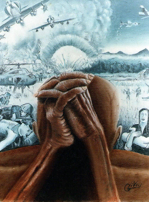 Disperazione - Olio su tela cm 30x40