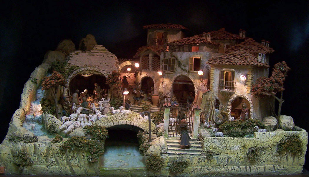 Presepe - Il borgo