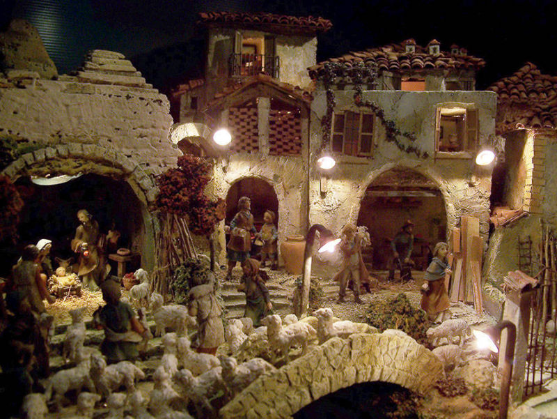 Presepe - Il borgo
