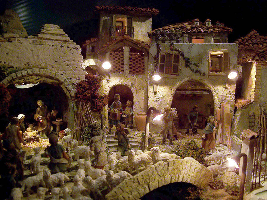 Presepe - Il borgo