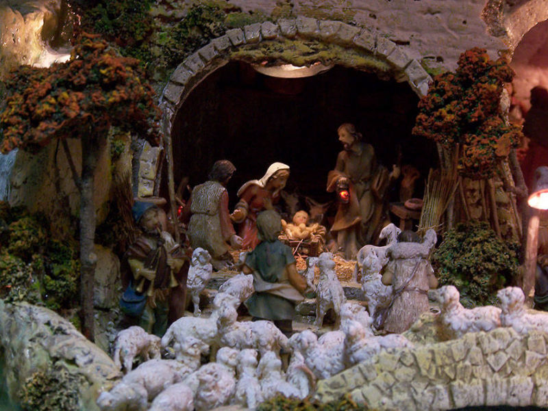 Presepe - Il borgo