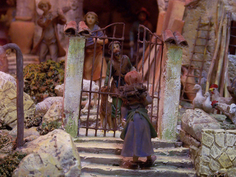 Presepe - Il borgo