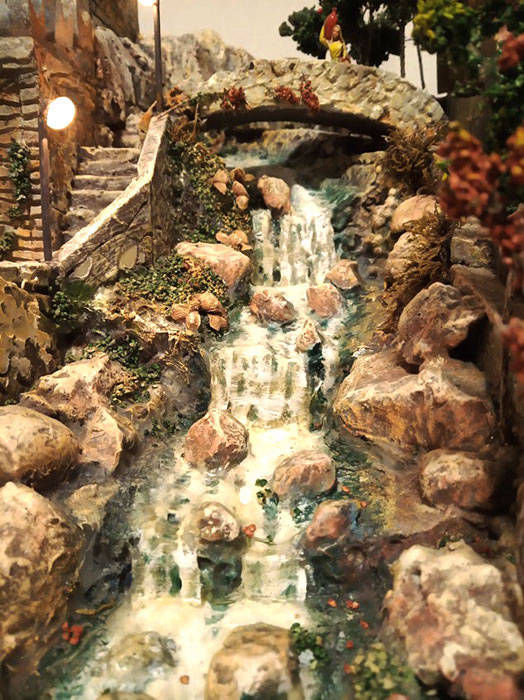 Presepe - Le cascate